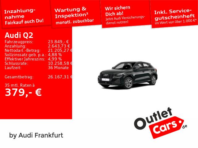 Audi Q2 35 TFSI advanced S tronic LED Navi DAB VC PDC