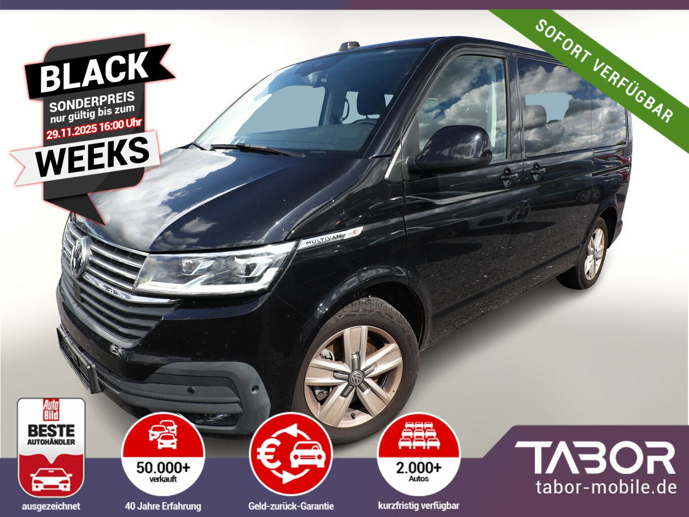 Volkswagen T6.1 Multivan 2.0 TDI 204 DSG 4M Comfortline 7-S