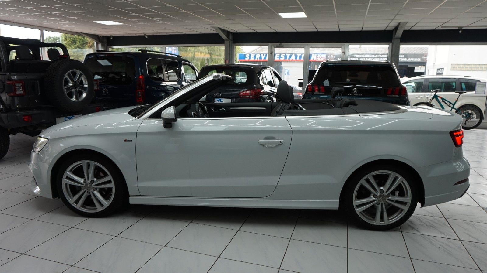 Fahrzeugabbildung Audi A3 Cabriolet S-Line Verbrauch nur 5,2L/100