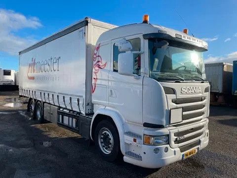 Scania G360 6x2/Steering Axle/Taillift/Sideboards/NL tr