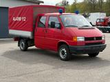 Volkswagen T4 DOKA Feuerwehr Pritsche Plane Org. 46.500 KM! - Volkswagen Transporter/Lkw bis 7,5t Feuerwehr