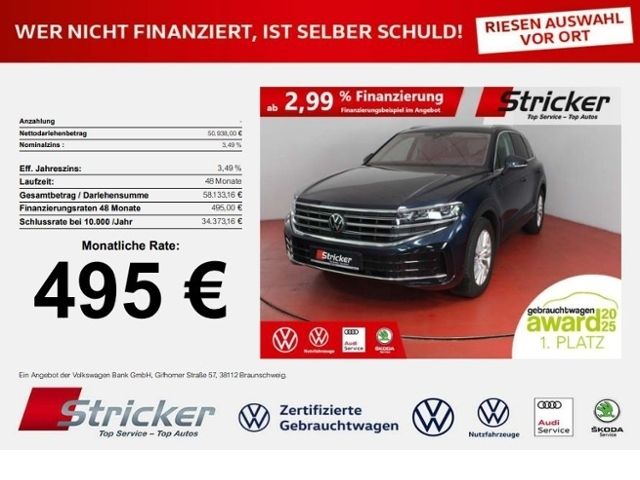 VW Touareg Elegance 3.0TDI 495,-ohne Anzahlung AHK