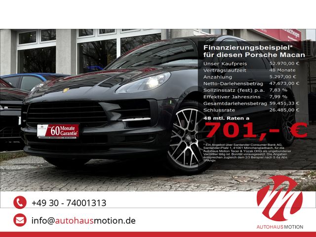 Porsche Macan S LED Navi Kamera Leder Spurhalteass.