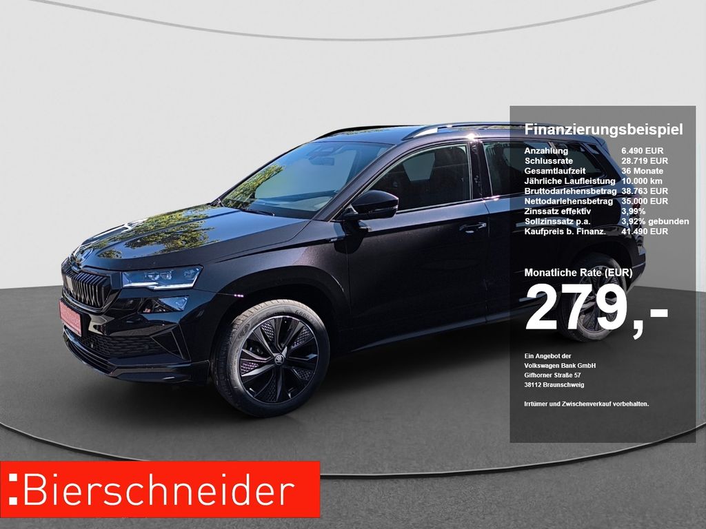 Karoq 1.5 TSI DSG Sportline AHK NAV RFK LED MATR
