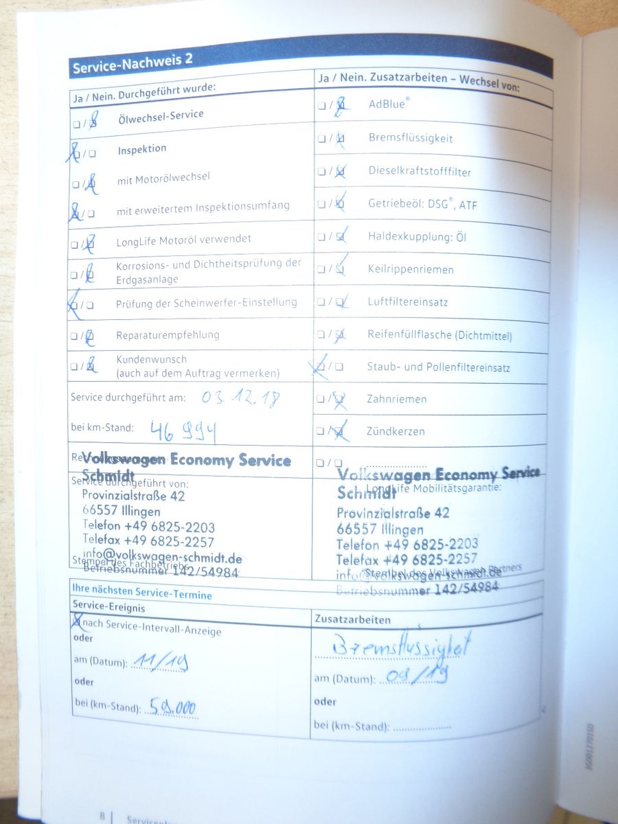 Fahrzeugabbildung Volkswagen Golf 2.0 TDI DSG / NAVI / KLIMA / GEPFLEGT