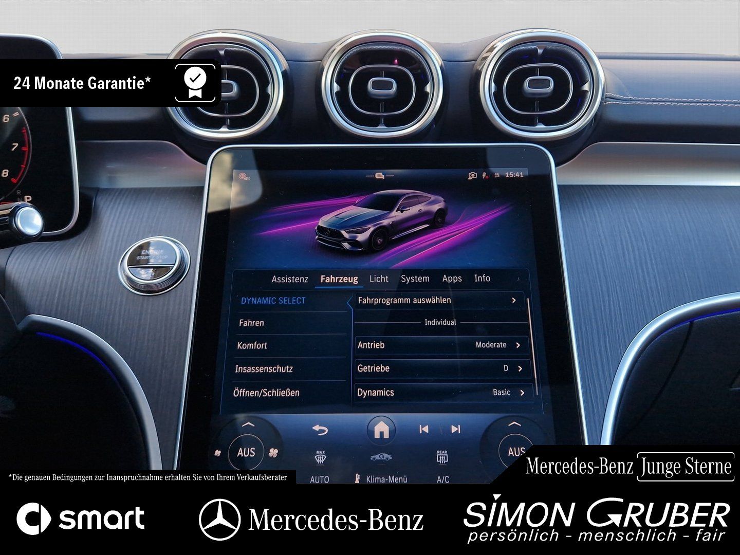 Fahrzeugabbildung Mercedes-Benz CLE 53 4M+ AMG Dyn+ Optik Nappa Sitzklima Driver