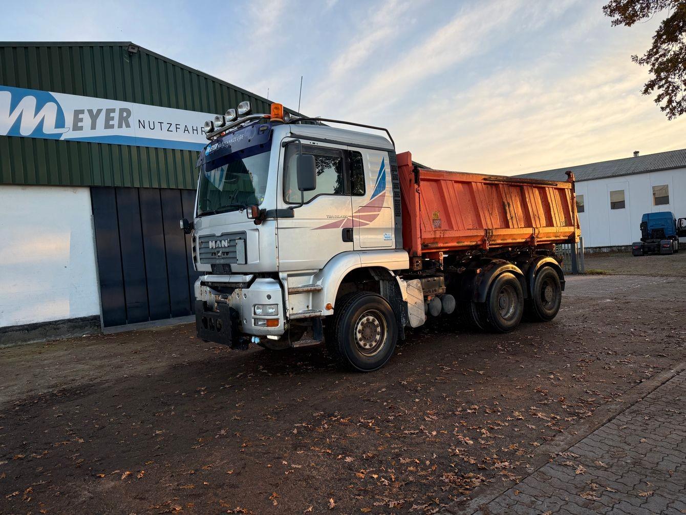 MAN 26480 TGA 6x4 BB Meiller Bordmatik