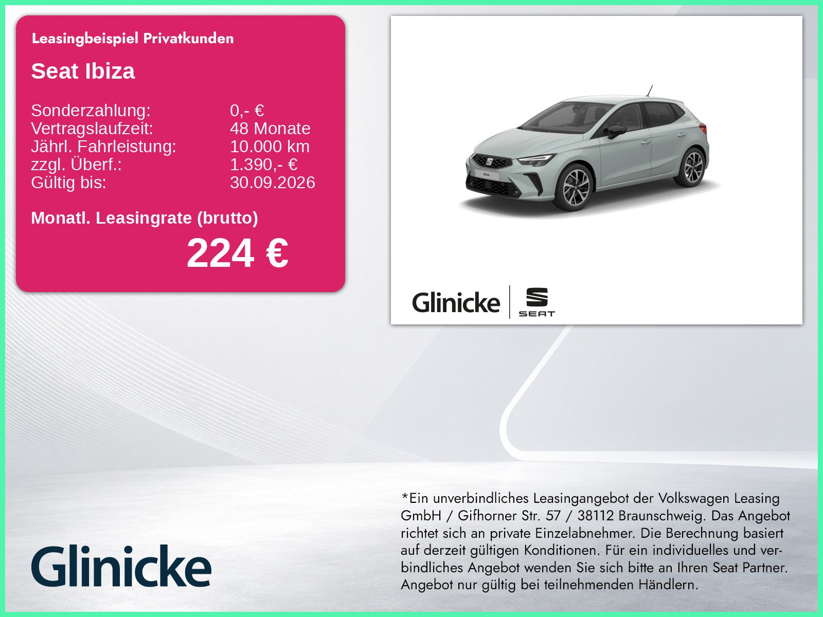 Seat Ibiza FR 1.0 TSI 85 kW DSG Sitzheizung Navi