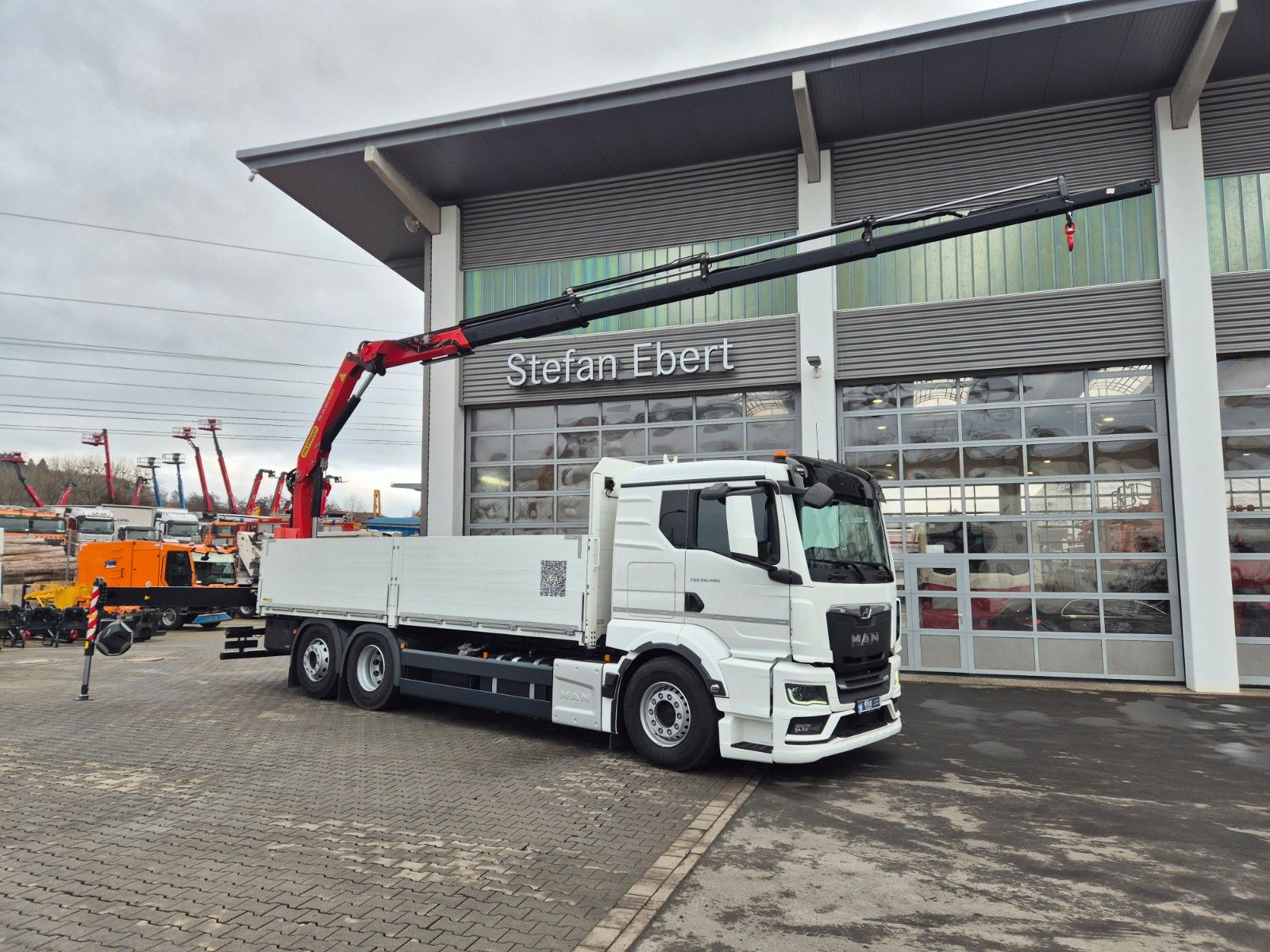 Fahrzeugabbildung MAN TGS 26.470 6x2-4 LL Palfinger PK19.001 SLD5 Funk