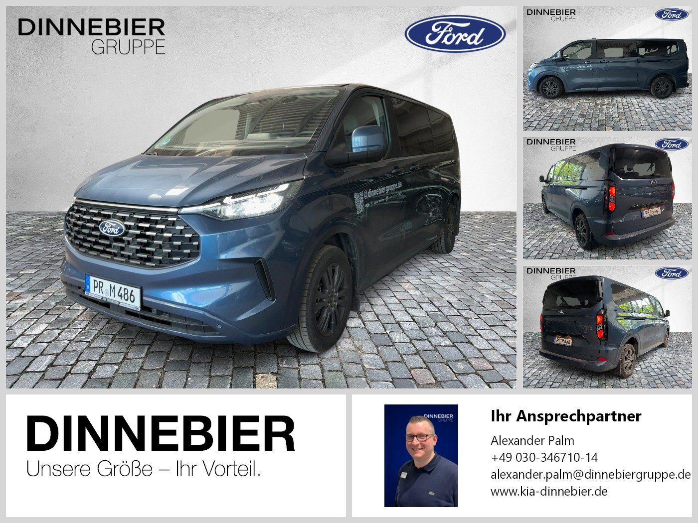 Ford TOURNEO CUSTOM 320 L2 Titanium LED+KLIMA+RFK