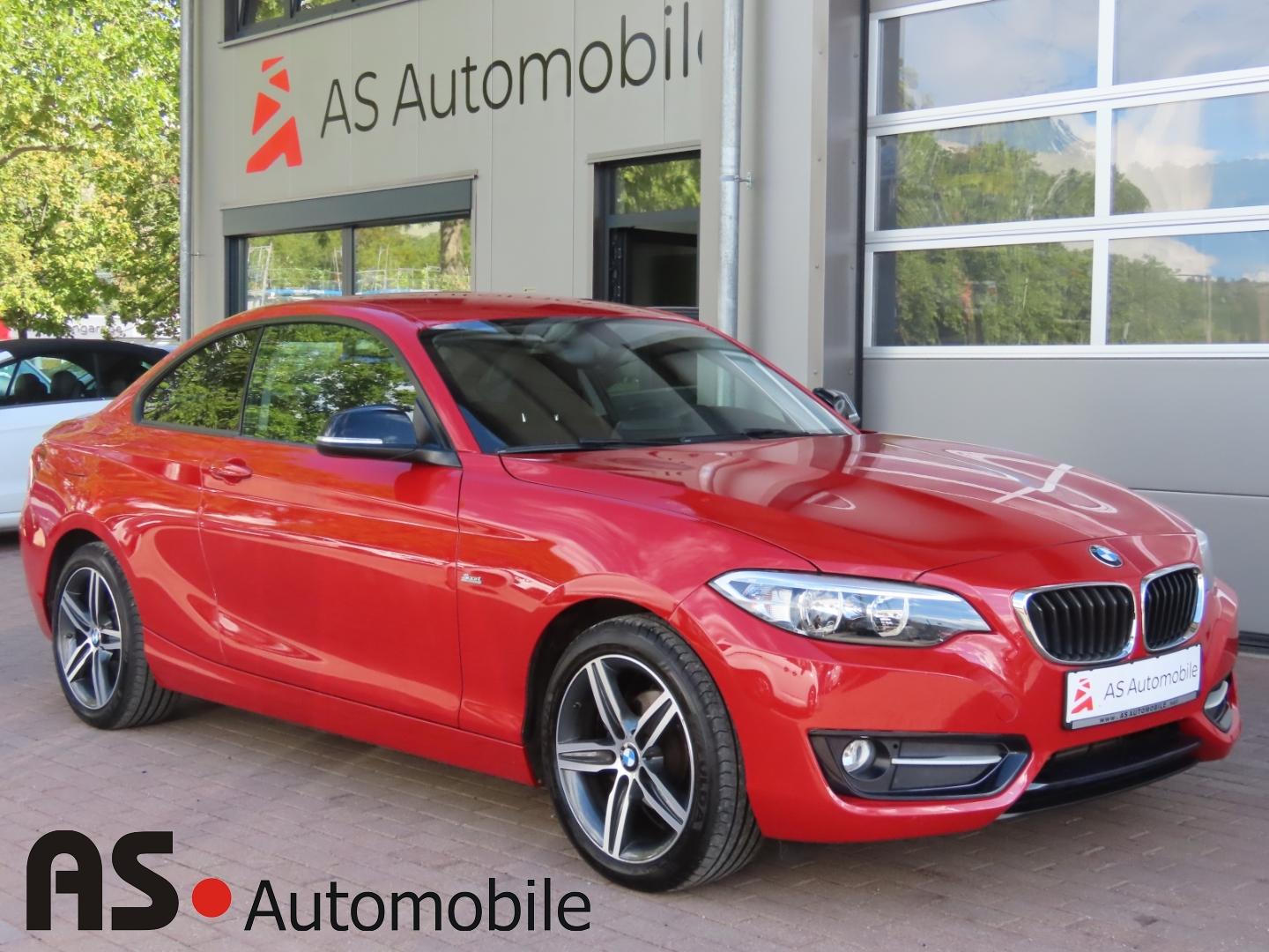 BMW 218 i Coupe Sport Line LED*SHZ*Bluetooth*PDC*8-f