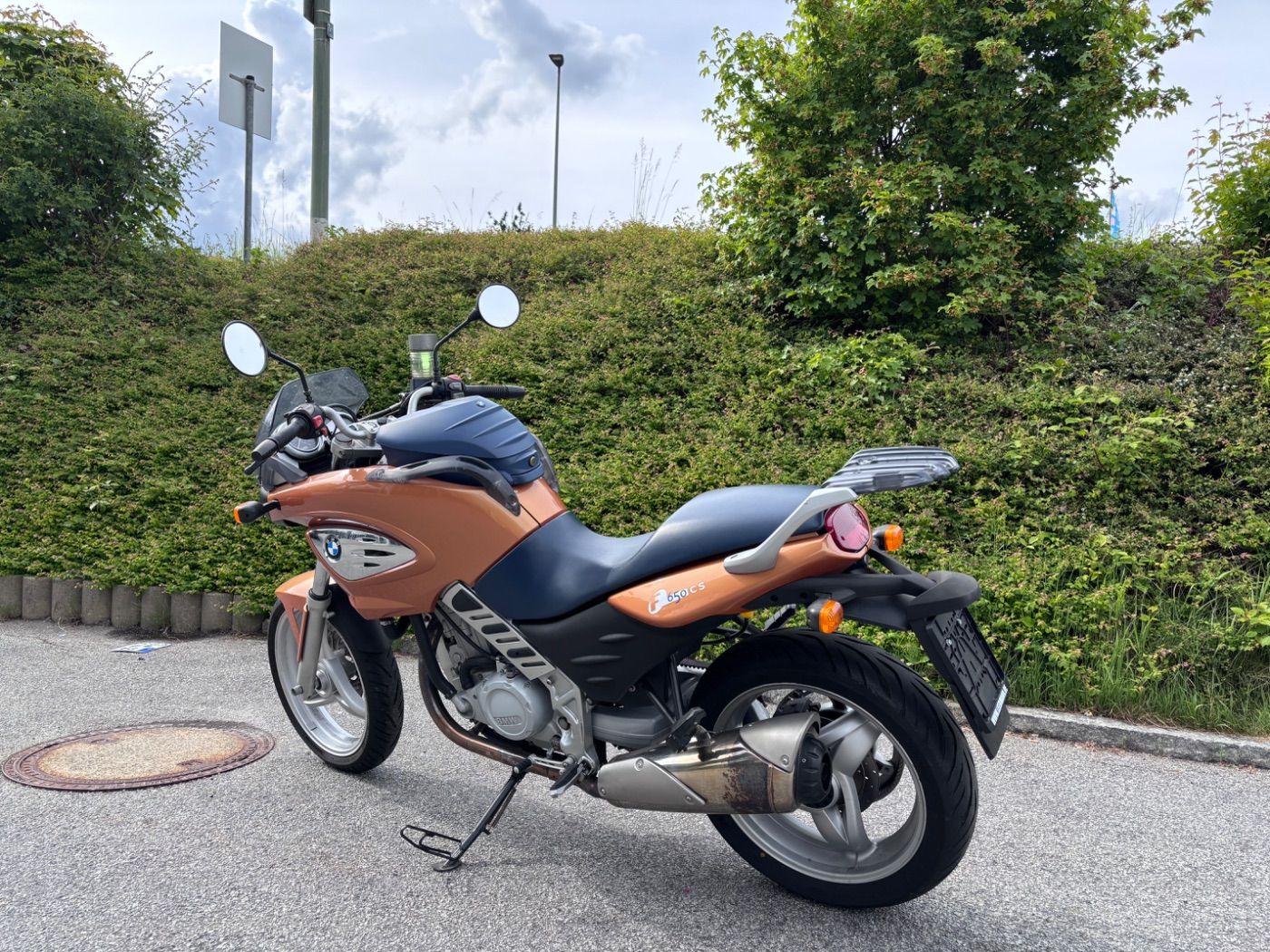Fahrzeugabbildung BMW F 650 CS K14, Reifen wie Neu,