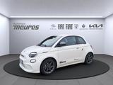 Abarth 500 E, Elektroantrieb 155 PS, Allwetter Rückfahr - weiße Abarth 500