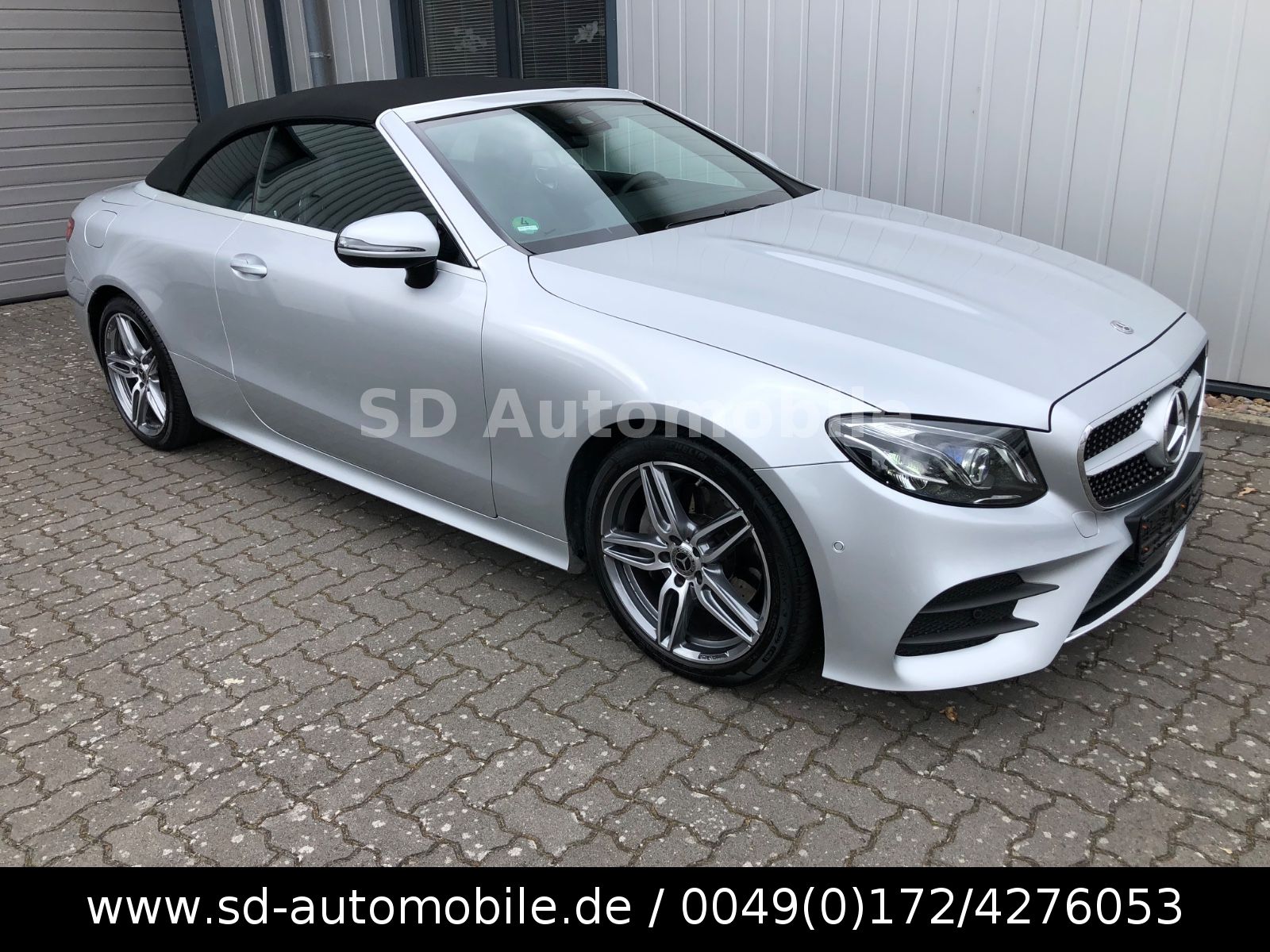 MERCEDES-BENZ E 220 d Cabrio AMG-LINE # WIDESCREEN