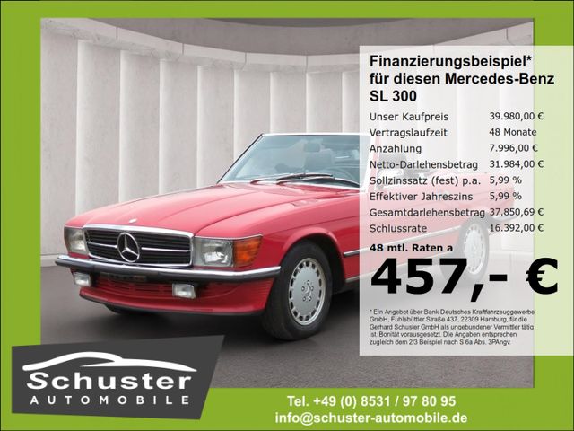 Mercedes-Benz SL 300 Cabrio R107*Hardtop H-Zulass Gutachten2+