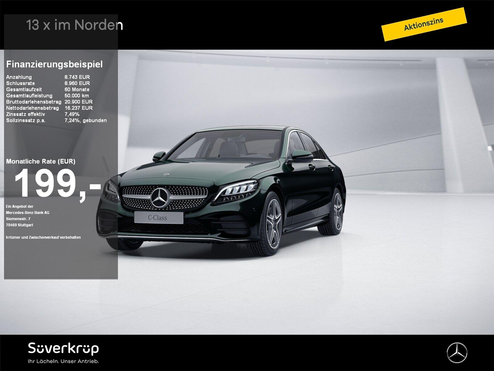Mercedes-Benz C 220 d AMG KAMERA PDC SHZ