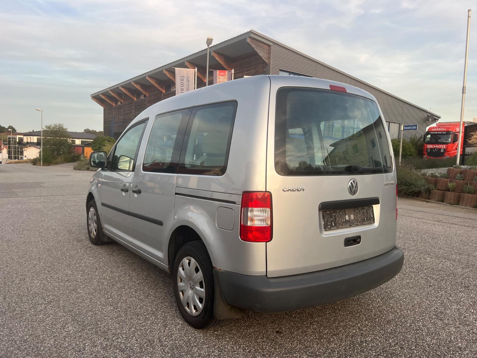 Volkswagen Caddy 2010 — engine 1.896 cm³, 105 HP (77kW)