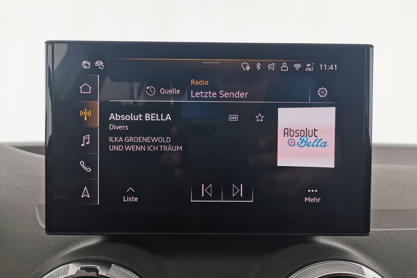 Audi Q2 40TFSI quattro advanced ACC LEDer Sportsitze, миниатюра 13