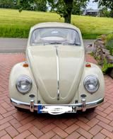Volkswagen Käfer Modell 1200 Panamabeige Oldtimer - gebrauchte VW Käfer aus dem Jahr 1965