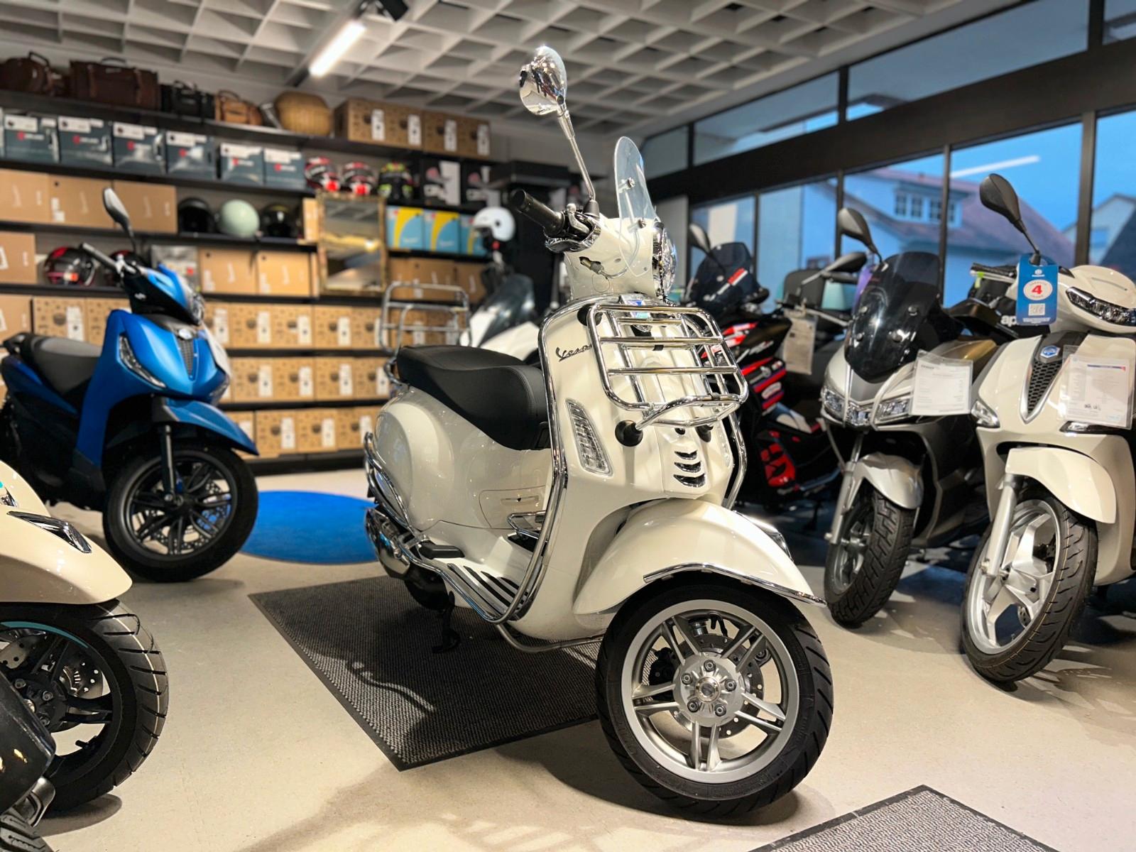 Vespa Primavera 125 Eu5+ weiß - Sonderpreis