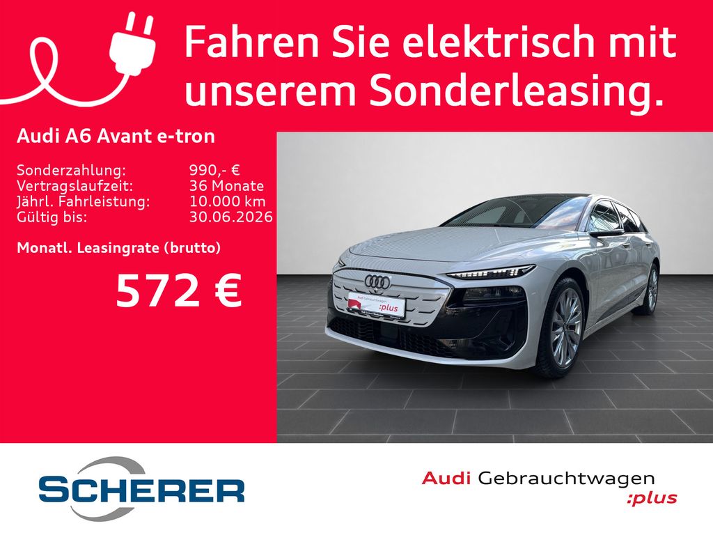 Audi A6 Avant e-tron S Line B&O Panoramadach