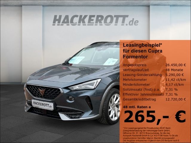 Cupra Formentor 1.4 e-Hybrid für 265,- € mtl. mit Anza