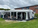 Dethleffs Beduin 595 mit WIGO-Ambiente Markisenvorzelt - Dethleffs Wohnwagen Beduin