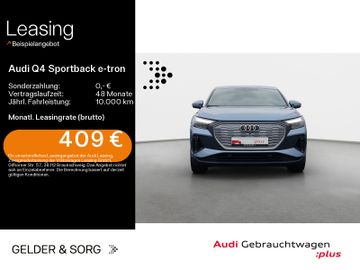 Audi Leasingangebot: Audi Q4 Sportback 45 e-tron 566km/WLTP*LED*AHK*Sound
