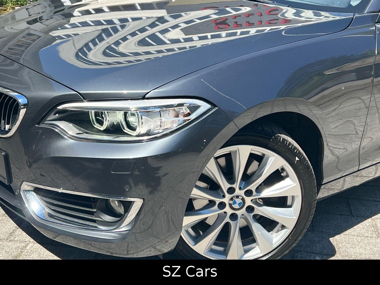 BMW 228 i Cabrio Luxury Line LEDER NAVI SPUR PDC