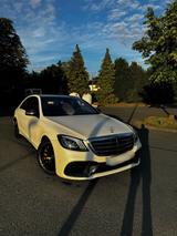 Mercedes-Benz Mercedes S63 AMG lang kaschmirweiß magno Metalli - gebrauchte Mercedes-Benz S 63 AMG aus dem Jahr 2018