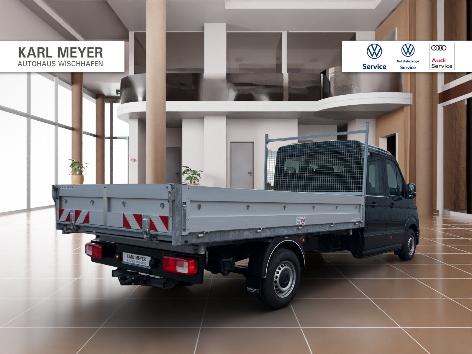 Fahrzeugabbildung Volkswagen Crafter 35 Pritsche 2.0 TDI DOKA Kipper
