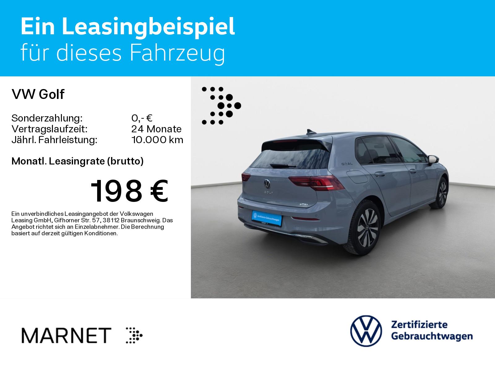 Volkswagen Golf VIII 1.5 eTSI DSG Goal* Navi*AHK*Kamera*LED