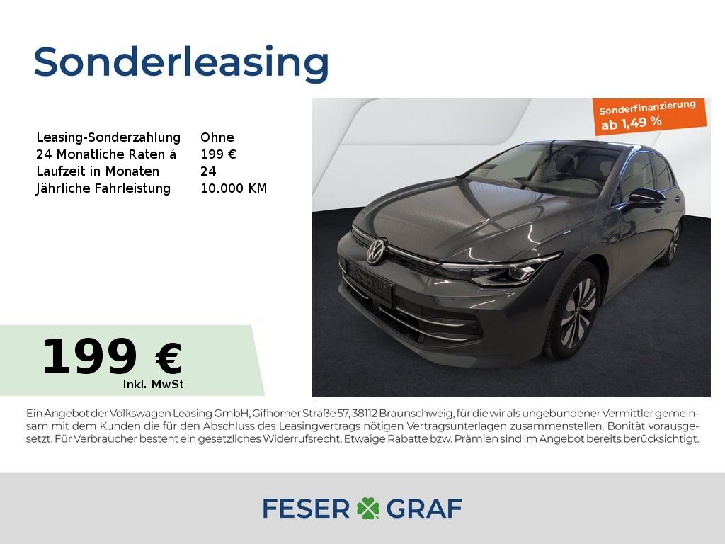Volkswagen Golf 8 2.0 TDI Goal DSG ACC AHK LED+ Navi RüKa