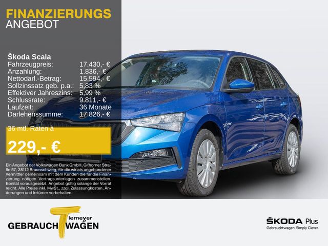 Skoda Scala 1.0 TSI AMBITION SITZHZG PDC KLIMA BLUETOO