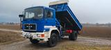 MAN F 90 17.232 4x2 / 4x4, 3 Seiten-Kipper, Ladekran - Gebraucht Ladekran