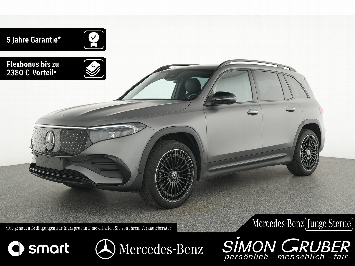 Fahrzeugabbildung Mercedes-Benz EQB 350 4M AMG Night magno Pano Burm HUD 360