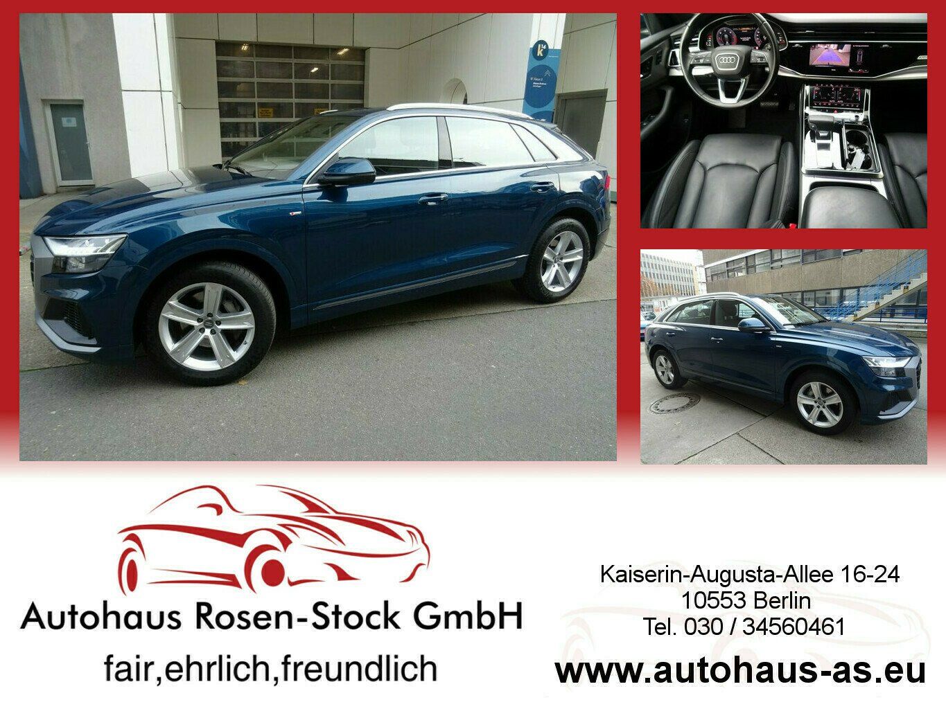 AUDI Q8 50 TDI Quattro Tiptronic,S-Line,Leder,AHK
