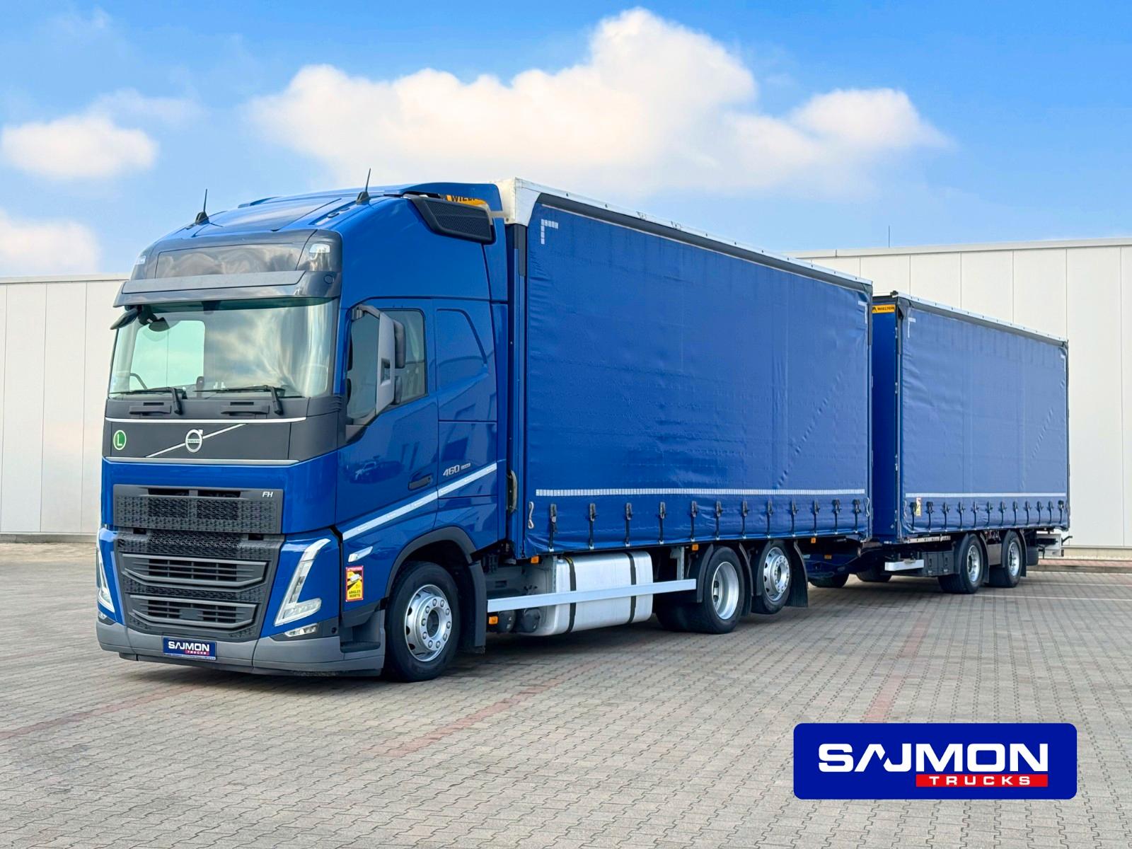 Volvo FH 460  JUMBO 120M3  2x775 38 palett SALON PL