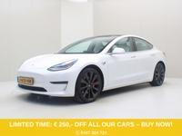 Tesla Model 3 Performance AWD 486pk 75 kWh [ Weiß LEDE