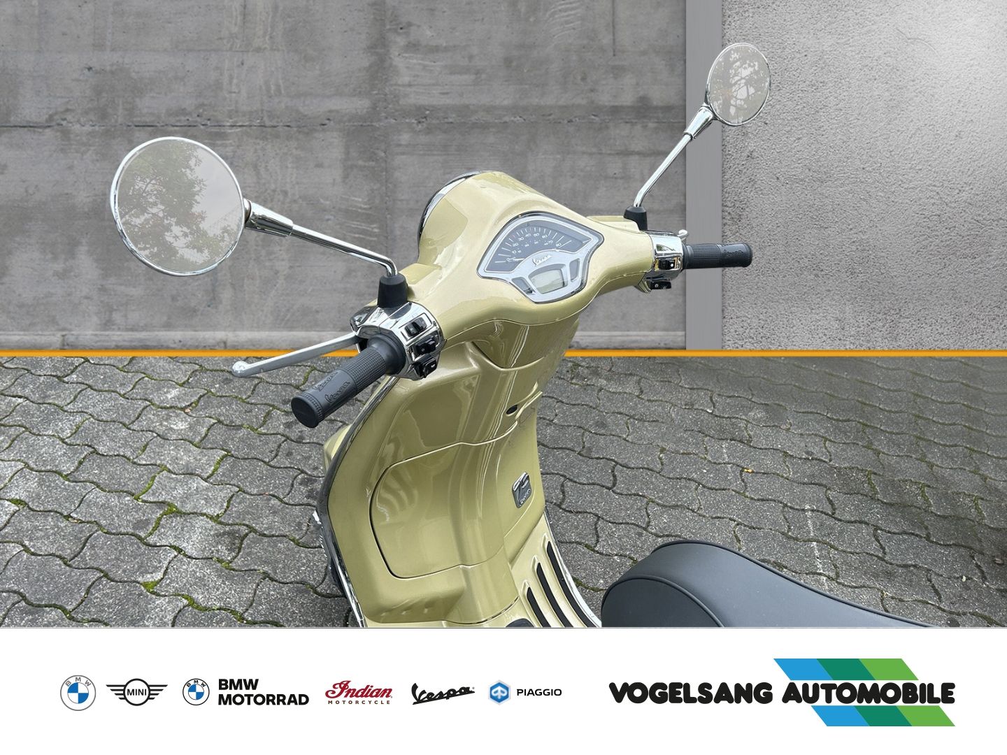Fahrzeugabbildung Vespa Primavera 50 Sondermodell 75 Jahre, Champagner G