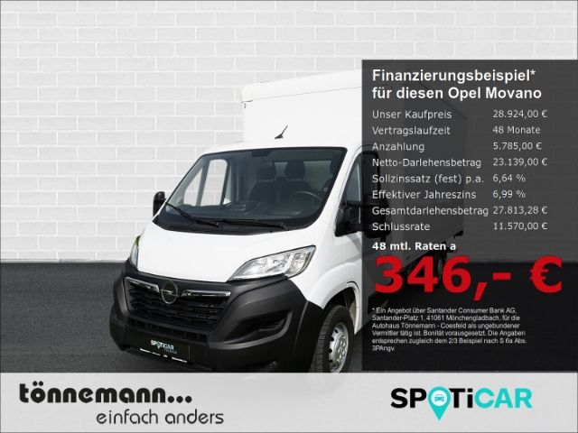 Movano C FACELIFT CARGO FAHRGESTELL L4 KOFFER+KL