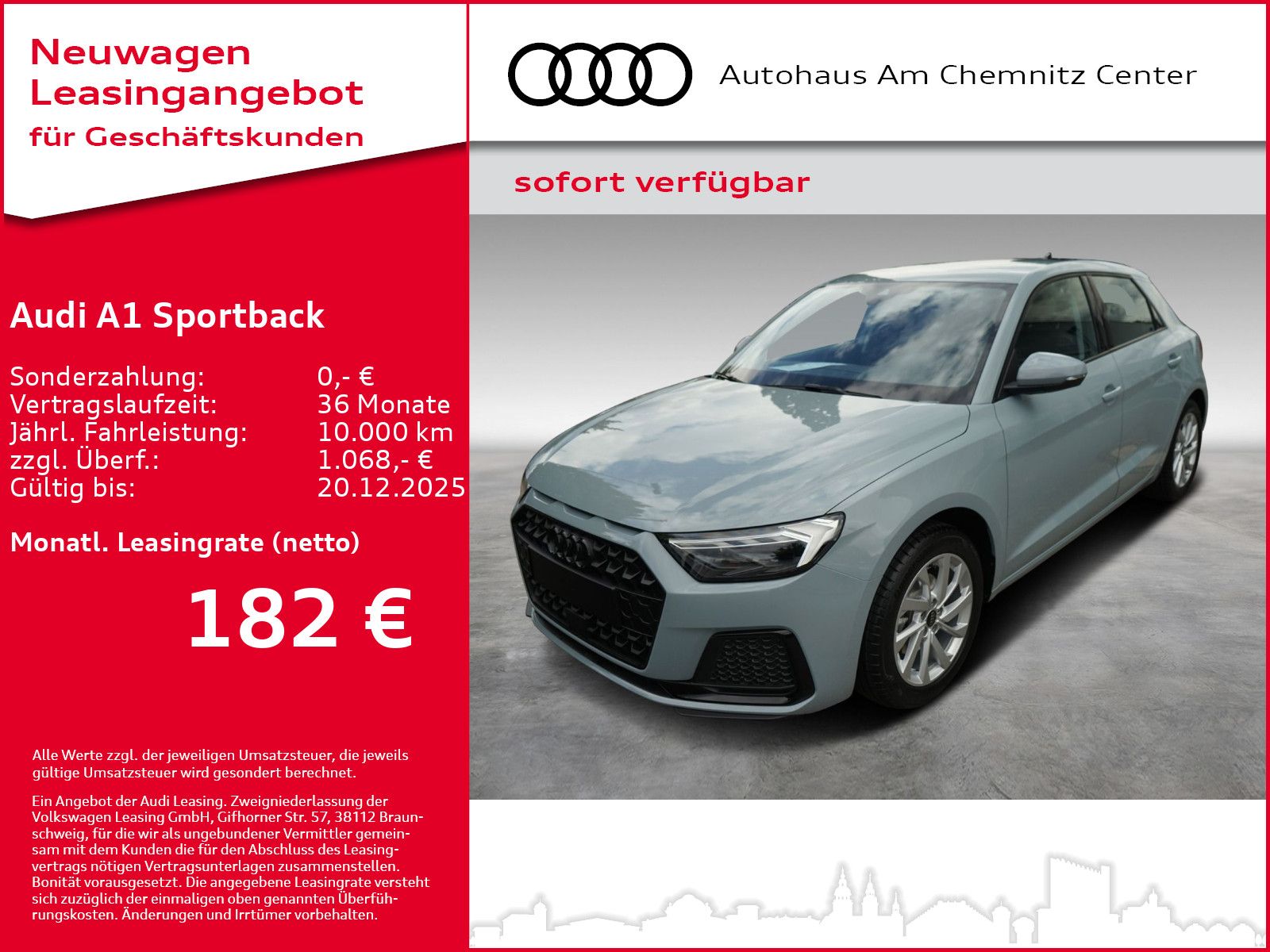 Audi A1 Sportback advanced 30 TFSI 85 kW S tronic