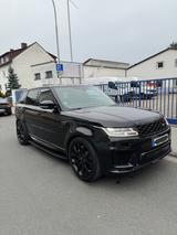 Land Rover Range Rover Sport 3.0 SDV6 HSE Vollpaket BLACK - Land Rover Range Rover Sport in Frankfurt (Main)