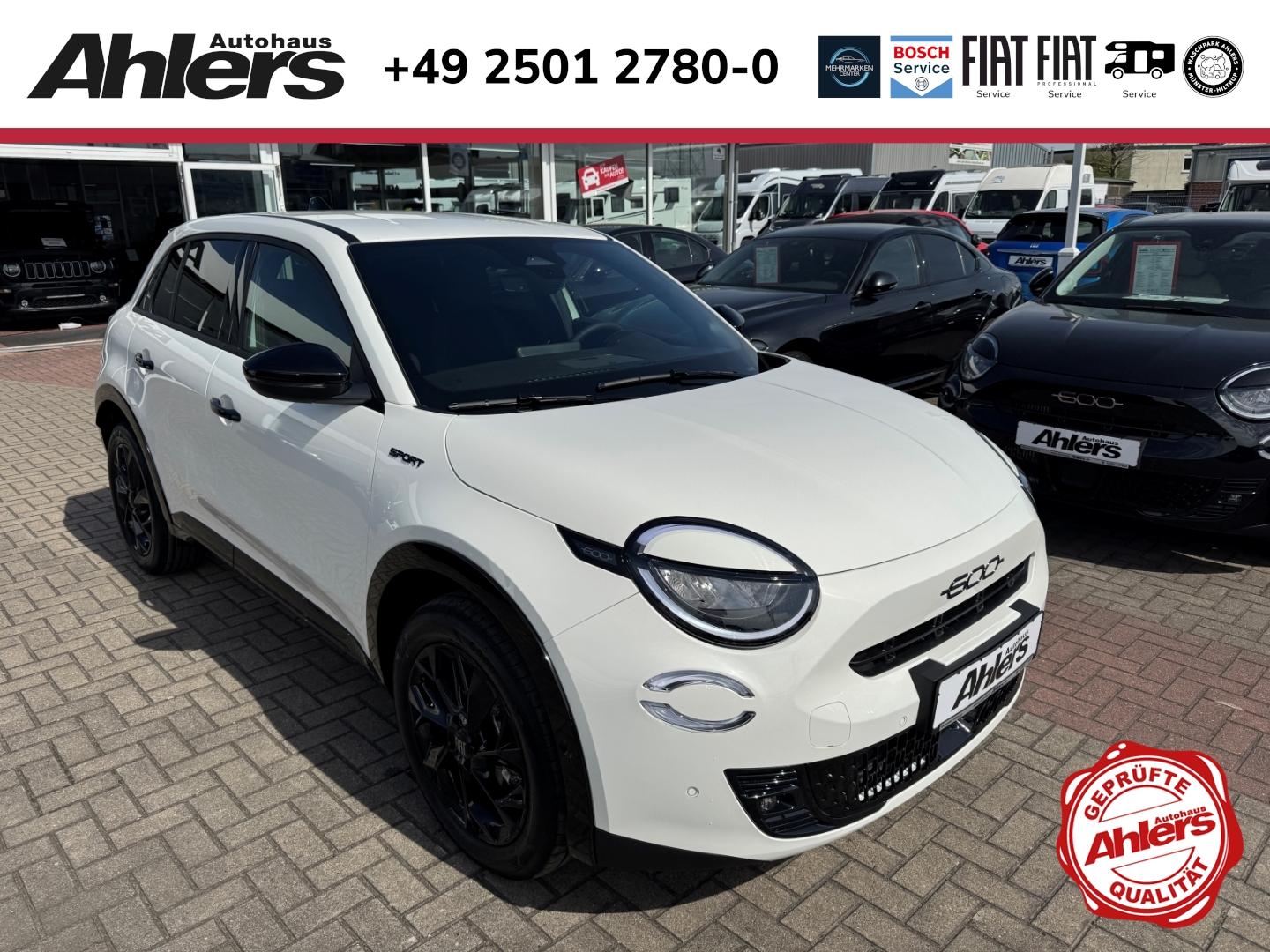 Fiat 600 Sport+AUTOMATIK+ELSITZ+ELHECK+NAVI+KAMERA+CA