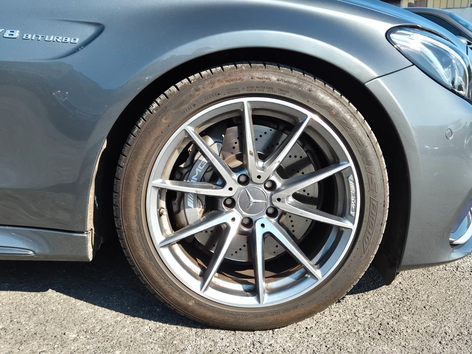 Fahrzeugabbildung Mercedes-Benz C 63 AMG Cabrio/Dt./Burm/Head/Fahrpaket