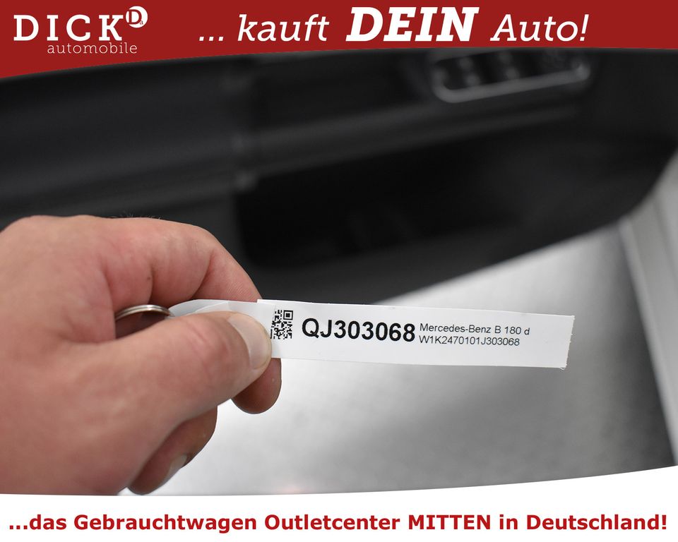 Mercedes-Benz B 180 d Style >NAVI+LEDER+SITZHZ+TEMP+PARK+DAB+LM