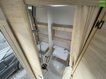 Sterckeman, Easy 390 CP Comfort Bugfenster 1300 kg, Wohnwagen Sterckeman, Easy 390 CP Comfort Bugfenster 1300 kg, Wohnwagen