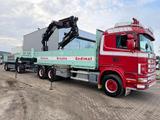 Scania 164L-480 V8 6x4 + CRANE HIAB 350-4 + JIB 90-4 - - Scania 164 480
