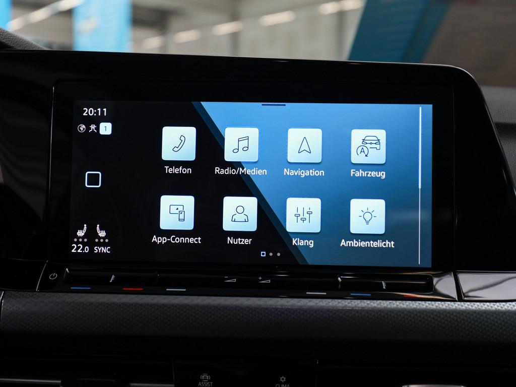 Volkswagen Golf VIII 2.0 TDI DSG ACTIVE AHK ACC LED NAVI BT, миниатюра 10