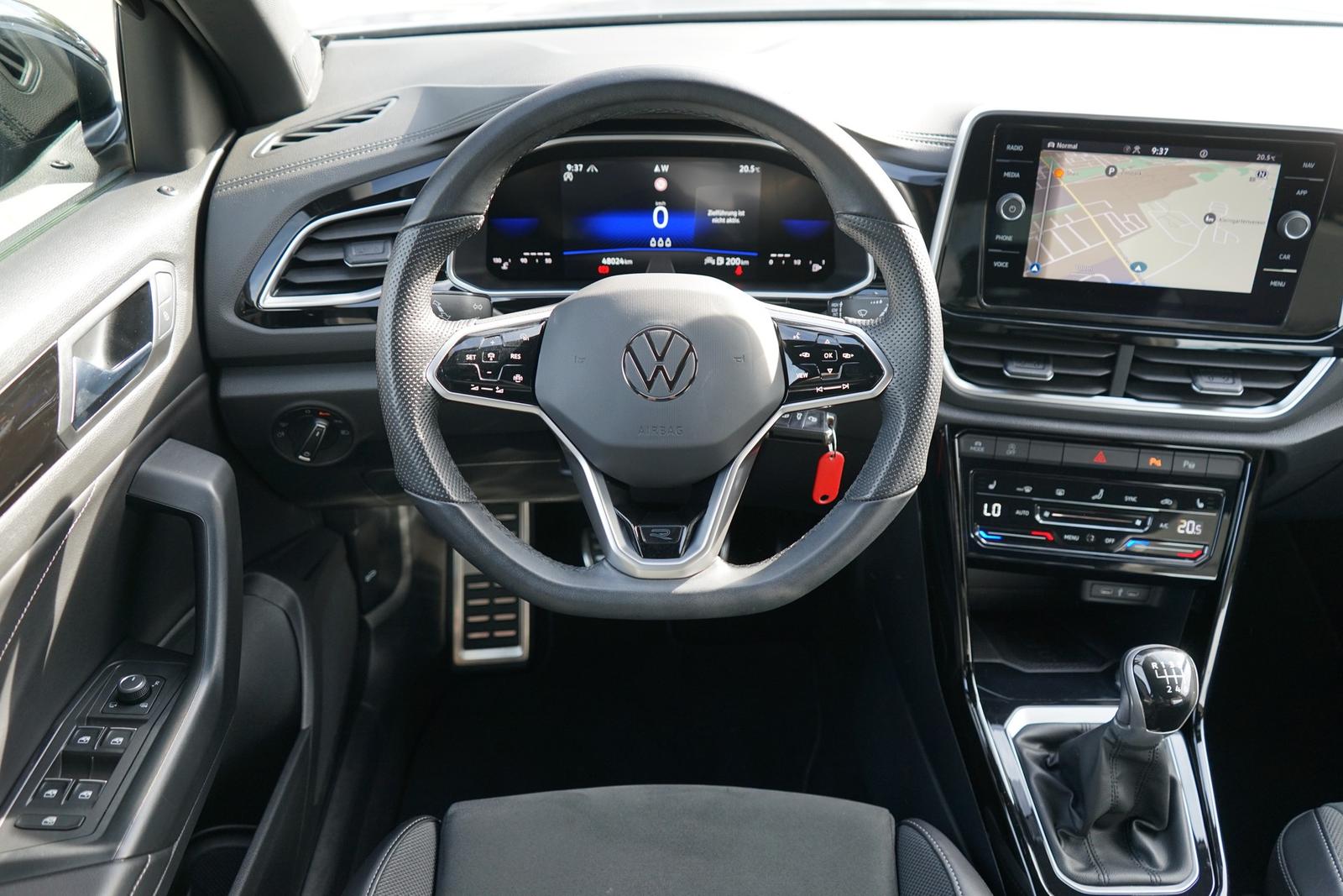 Volkswagen T-Roc 1.0 TSI R-Line LED Navi ACC Kamera Leder, миниатюра 15